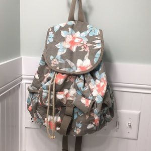 American Eagle Floral Backpack